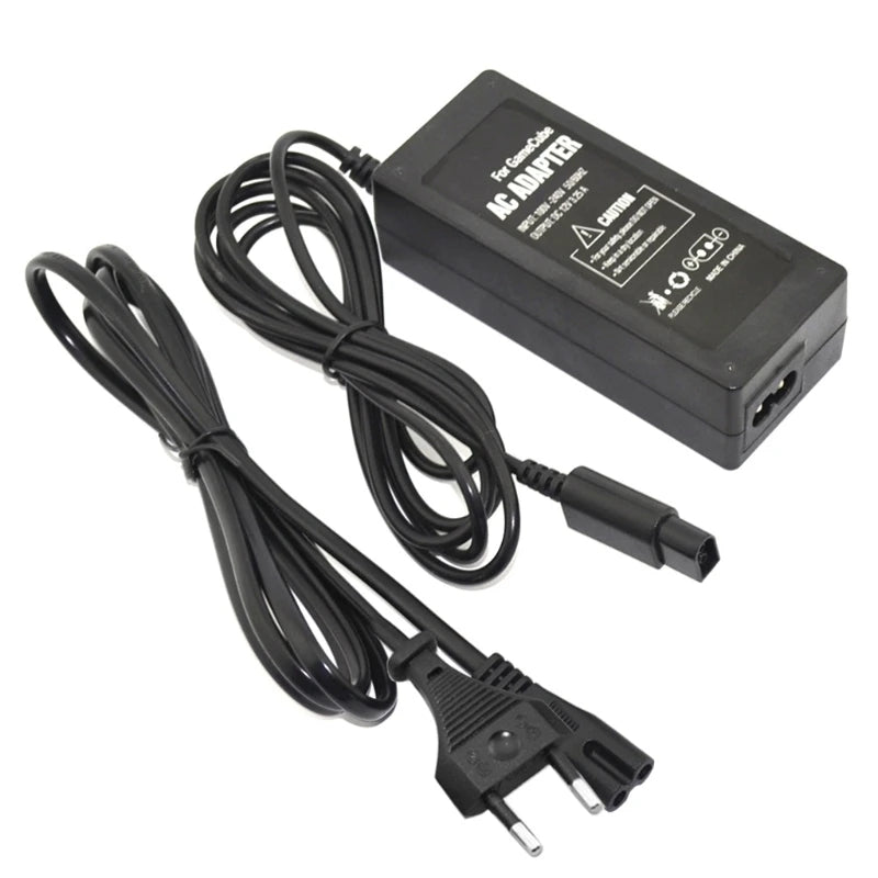 GameCube Power Supply AC Adapter Charger Cord for Nintendo NGC Console 100-240V