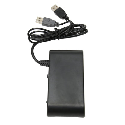 GameCube Controller Adapter 4 Port 3-in-1 w/ Turbo & Vibrate for Nintendo Switch / Wii U / PC Smash Bros