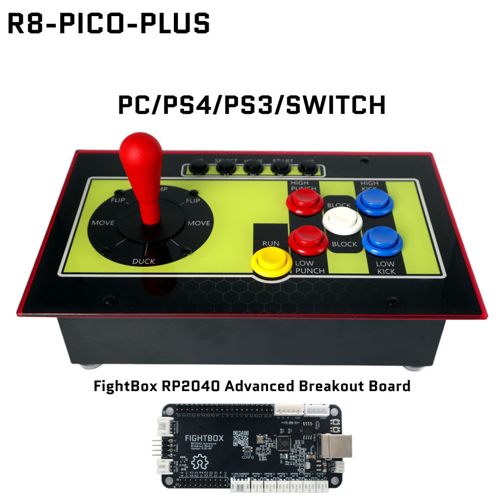 FightBox R8 Mortal Kombat Arcade Fight Stick Game Controller For PC/PS/XBOX/SWITCH