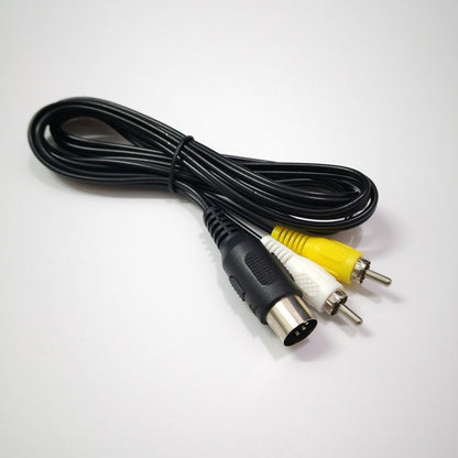 Sega Genesis Model 1 AV Cable – 6FT / 1.8M RCA Composite Audio Video Cord