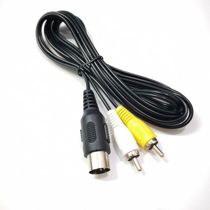 Sega Genesis Model 1 AV Cable – 6FT / 1.8M RCA Composite Audio Video Cord
