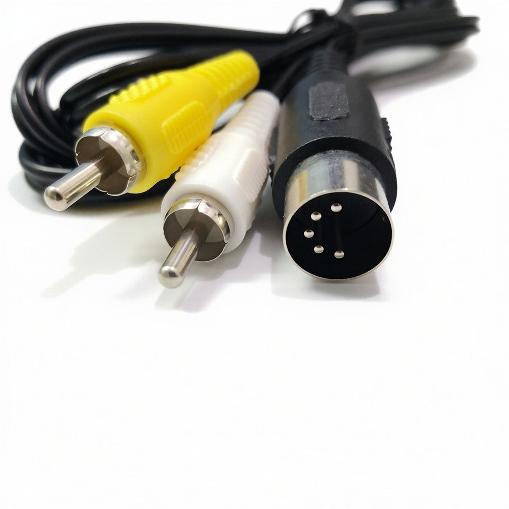 Sega Genesis Model 1 AV Cable – 6FT / 1.8M RCA Composite Audio Video Cord