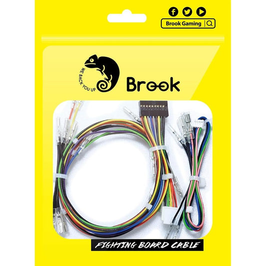 Brook Fighting Board Cable - 20-Pin Button and Joystick Harness with 4-Pin Button Harness