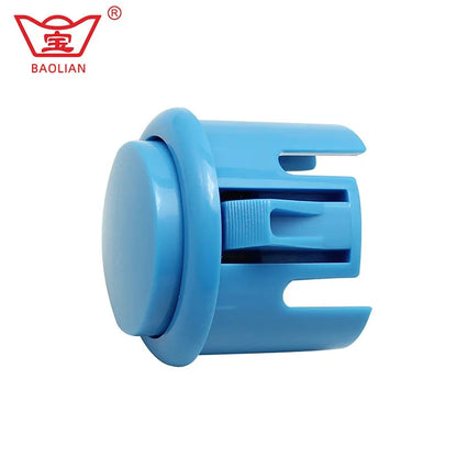 5X Baolian 30mm Round Locking Push Button have Sounds Arcade Game Accessory