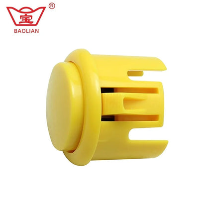5X Baolian 30mm Round Locking Push Button have Sounds Arcade Game Accessory
