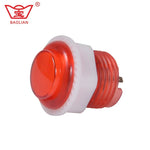 Baolian Video Game Player Switch 24mm Round Illuminated LED Acrade Push Button 5V Inner W/ LED Lamp