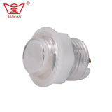 Baolian Video Game Player Switch 24mm Round Illuminated LED Acrade Push Button 5V Inner W/ LED Lamp