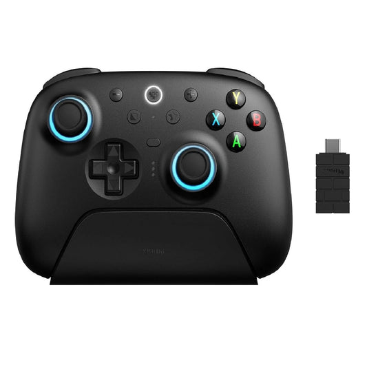 8BitDo Ultimate 2 Bluetooth Controller w/ Hall Effects + Charging Dock - Black