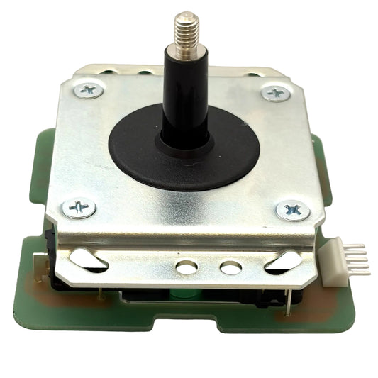 Seimitsu LS-32-01-SC arcade joystick with mounting plate and 5-pin connector