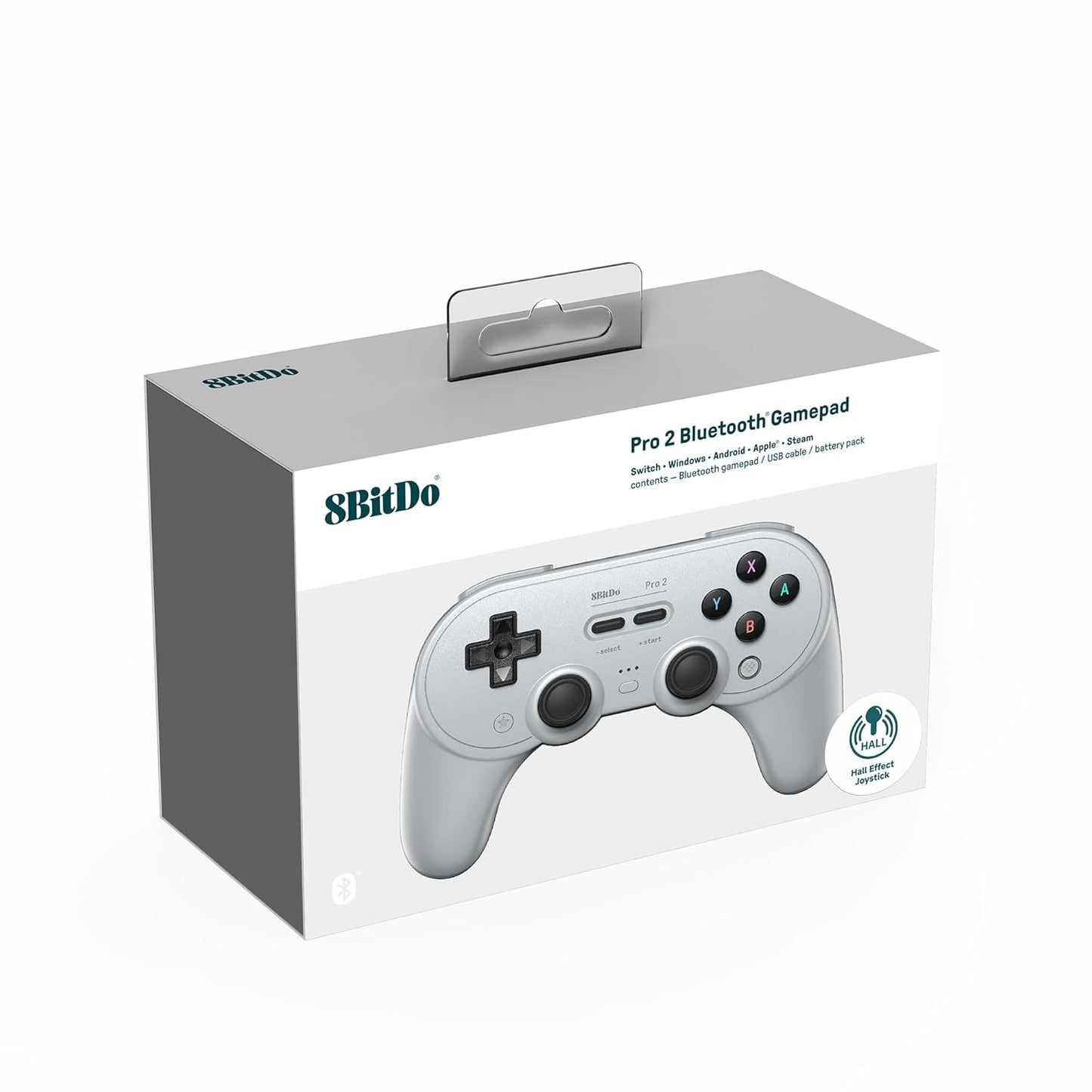 8BitDo Pro 2 Bluetooth Controller Switch/Switch 2 Hall Sticks Back Buttons