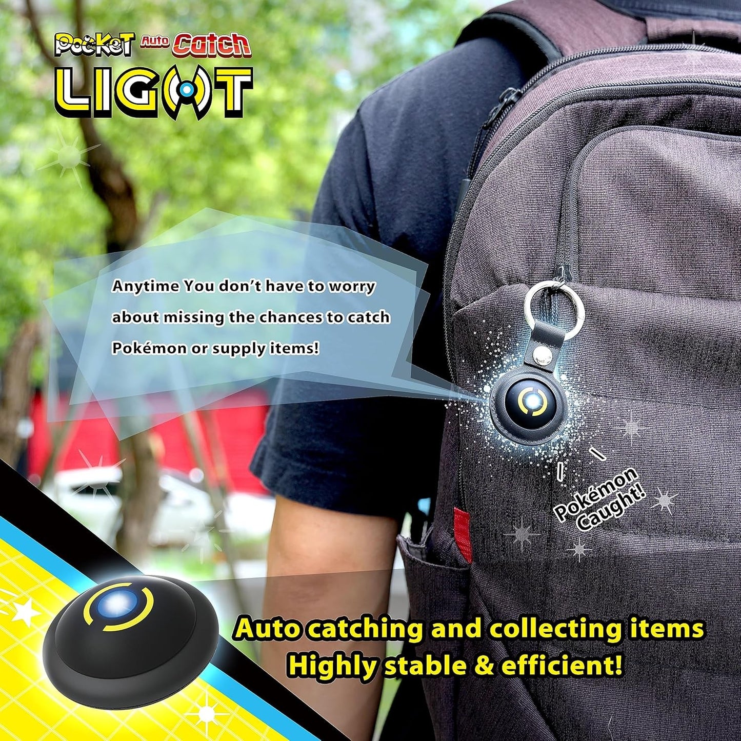 Brook Pocket Auto Catch Light Dual Account Auto Catcher for Pokémon GO