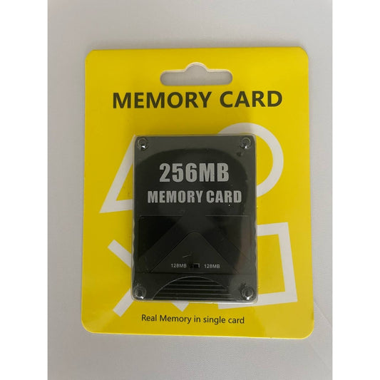 256 MB memory card for PS2 Playstation 2 top view