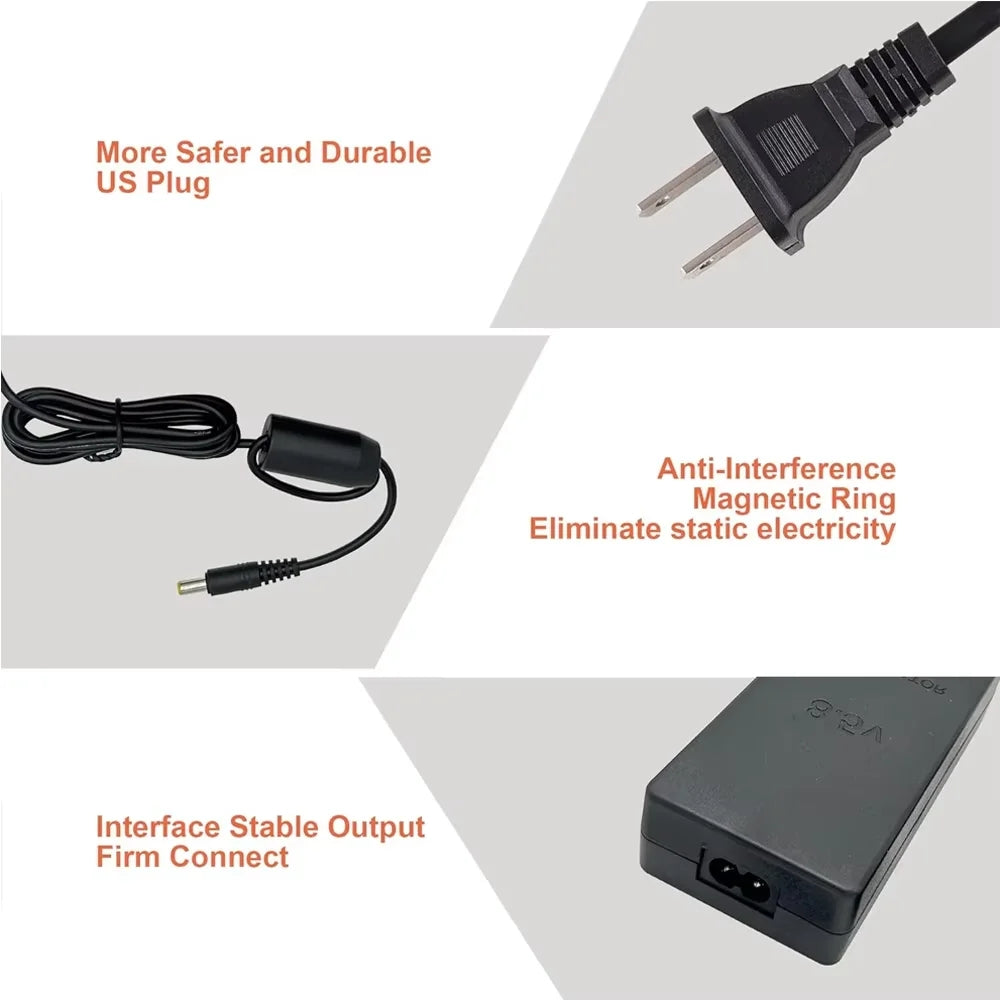 Power Adapter for PlayStation 2 PS2 and PS2 Slim 70000 US Plug