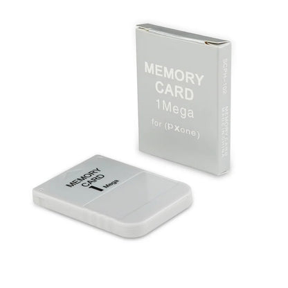 PS1 memory card 1MB with retail packaging for PlayStation 1