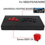 RAC-J800BB All Button Leverless Arcade Game Controller for PC/PS/XBOX/SWITCH