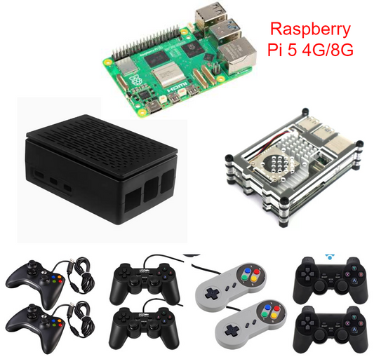 Raspberry Pi 5 Game Kit  ABS Case Wifi