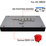 RAC-J800B All Buttons Arcade Joystick Fight Stick For PS4/PS3/Xbox/PC White/Black