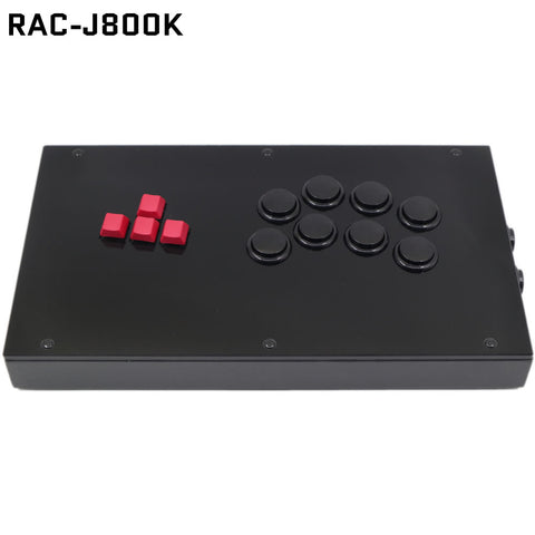 RAC-J800K Keyboard Button Leverless Arcade Game Controller for PC/PS/XBOX/SWITCH