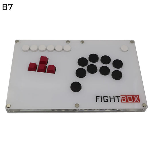 FightBox B7 Keyboard Button Leverless Arcade Game Controller for PC/PS/XBOX/SWITCH