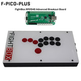 FightBox F-PICO-PLUS All Button Leverless Arcade Game Controller for PC/PS/SWITCH