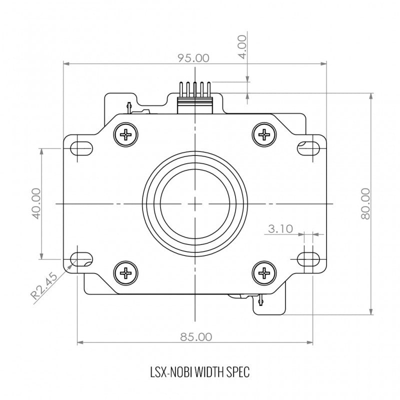 Seimitsu LSX-NOBI-01-PRO Arcade Joystick – Nobi Pro Edition, Octagonal Restrictor, High-Tension Spring, Detachable Bullet Handle, Tekken Champion Design