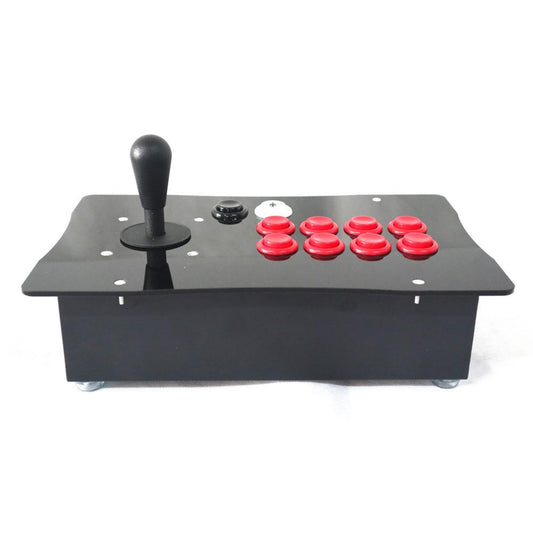 RAC-J500H Happ Arcade Fight Stick Joystick Concave Push Button Metal Case PC USB