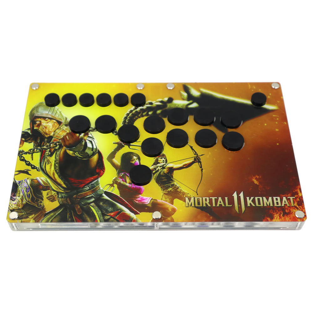 B1-MINI-PC Ultra Slim Arcade Stick Fight Stick Game Controller for PC  Cellphone