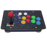 RAC-J500S 10 Buttons Arcade Joystick USB Wired Artwork Panel For PC Multicolor RetroArcadeCrafts