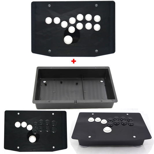 DIY Hitbox Joystick All Button Fighting Game Controllers Acrylic Panel and Case