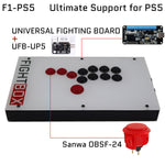 FightBox F1-PS5 All Buttons Arcade Joystick Fight Stick For PS5/PS4/PS3/PC RetroArcadeCrafts