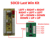 All Buttons Leverless-Style Arcade Game Controller SOCD Last Input Priority/Win Kit