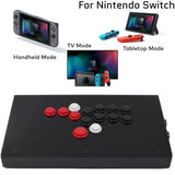 RAC-J803B-NS All Buttons Hitbox Style Arcade Game Controller Nintendo Switch RetroArcadeCrafts