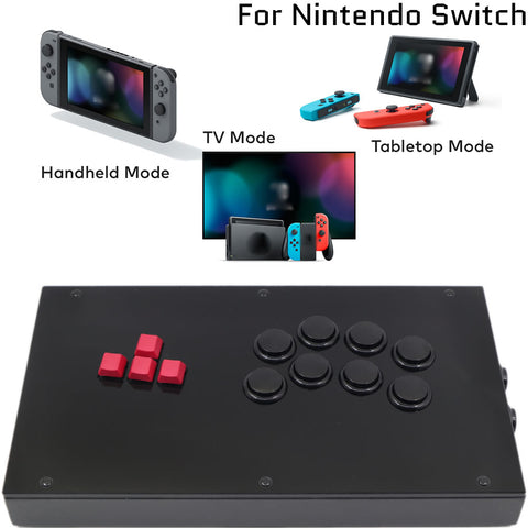 RAC-J800K-NS Keyboard Buttons Arcade Game Controller Nintendo Switch RetroArcadeCrafts
