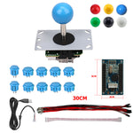 RAC-D300 DIY Arcade Joystick 5Pin Kits 8 Way Joystick Buttons USB Encoder Cables