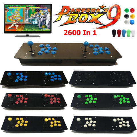 Pandora 9D 2600 Games Double Stick Retro Video Game Arcade Console RetroArcadeCrafts