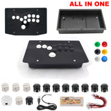 DIY Hitbox Joystick All Button Fighting Game Controllers Kit Panel Case Buttons Encoder