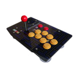 RAC-J500S-10 10 Buttons Arcade Joystick USB Wired Acrylic Artwork Panel For PC RetroArcadeCrafts