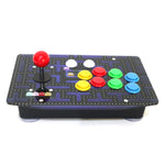RAC-J500S 10 Buttons Arcade Joystick USB Wired Artwork Panel For PC Multicolor RetroArcadeCrafts