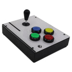RAC-XAC Arcade Joystick Game Controller 4 Buttons For Xbox Adaptive Controller RetroArcadeCrafts