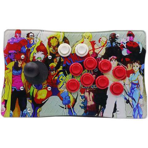 RAC-J500H Happ Arcade Fight Stick Joystick Concave Push Button Metal C –  RetroArcadeCrafts