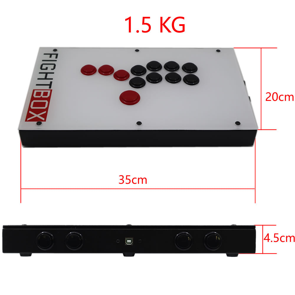 FightBox F1-PS5 All Buttons Arcade Joystick Fight – RetroArcadeCrafts