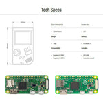 Retroflag GPi CASE Raspberry Pi Zero W Handheld Game Console 32G 