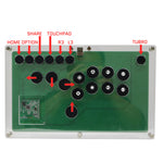 B1-PS Ultra-Thin All Buttons Game Controller PS4/PS3/PC Hot-Swap Cherry MX DIY RetroArcadeCrafts