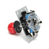 DIY PC Arcade Joystick Kits 2Pin Cable Acrylic Panel Case USB Button Unassembled