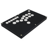 B1-PS Black Matte All Buttons Game Controller PS4/PS3/PC Hot-Swap Cherry MX RetroArcadeCrafts