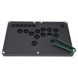 B1-PS Black Matte All Buttons Game Controller PS4/PS3/PC Hot-Swap Cherry MX RetroArcadeCrafts