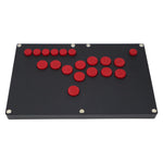 B1-PS Black Matte All Buttons Game Controller PS4/PS3/PC Hot-Swap Cherry MX RetroArcadeCrafts