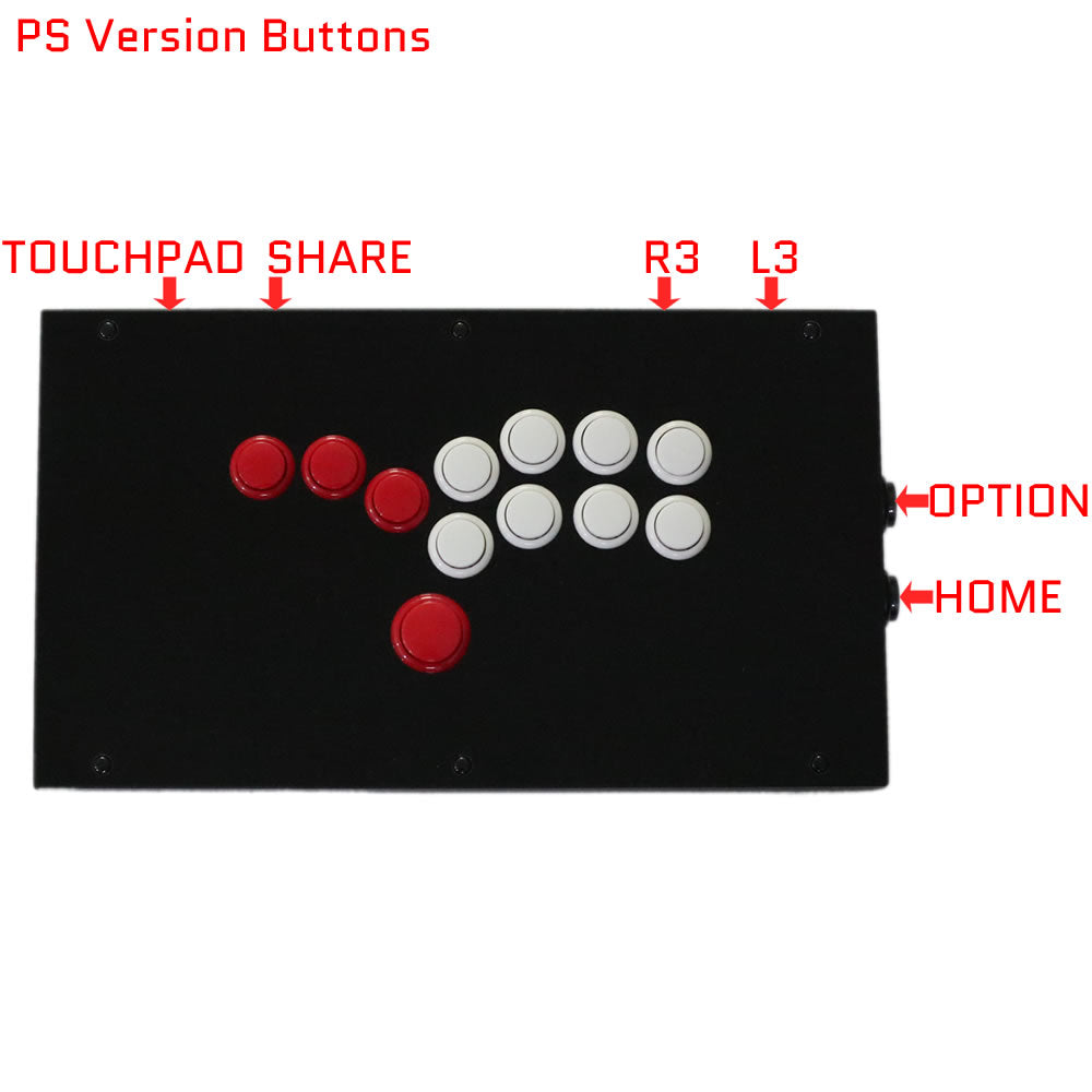 All Button RAC-J800B All Buttons Arcade Joystick Fight Stick – RetroArcadeCrafts