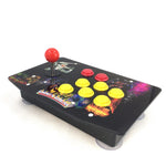Arcade Joystick USB Wired Gamepad Controller Acrylic Artwork Panel