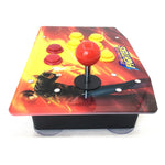 Arcade Joystick USB Wired Gamepad Controller Acrylic Artwork Panel